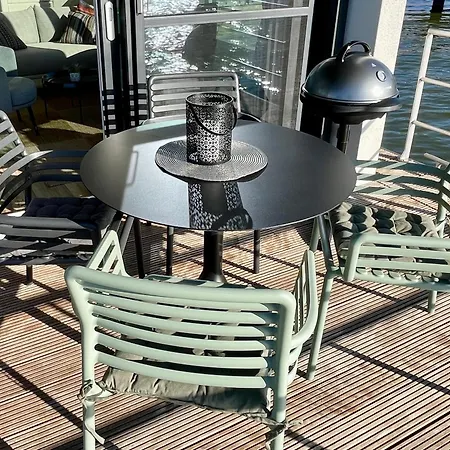 Kranichnest Uferhaus - Schwimmhaus Am Bodden Ostsee Vakantiehuis *